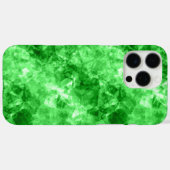 Groene verrukte textuur Case-Mate iPhone case (Achterkant (horizontaal))