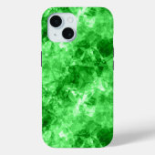 Groene verrukte textuur Case-Mate iPhone case (Achterkant)