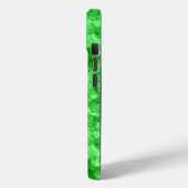 Groene verrukte textuur Case-Mate iPhone case (Achterkant / Links)