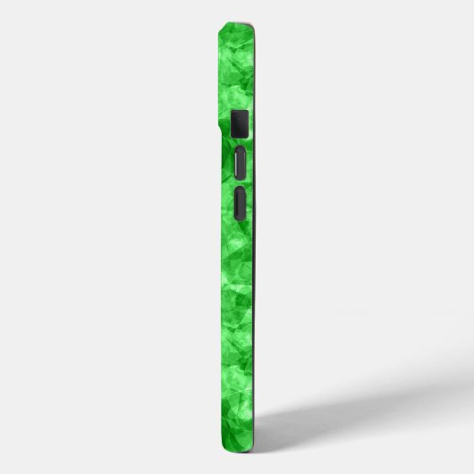 Groene verrukte textuur Case-Mate iPhone case (Achterkant / Links)