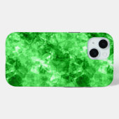 Groene verrukte textuur Case-Mate iPhone case (Achterkant (horizontaal))