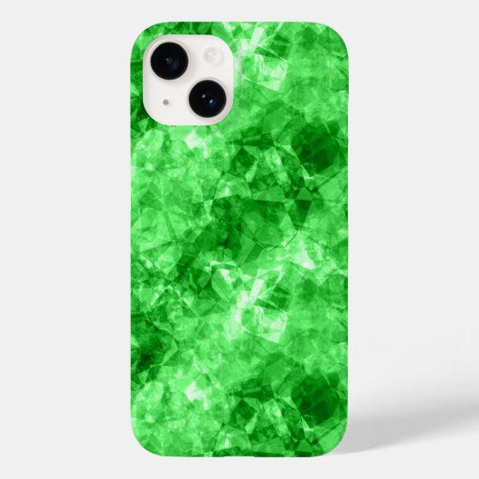 Groene verrukte textuur Case-Mate iPhone case (Achterkant)
