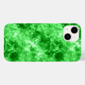 Groene verrukte textuur Case-Mate iPhone case (Achterkant (horizontaal))