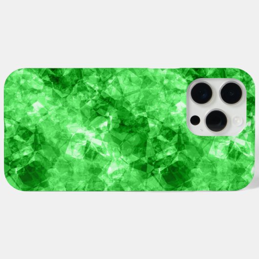 Groene verrukte textuur Case-Mate iPhone case (Achterkant (horizontaal))