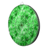 Groene verrukte textuur dartbord (Voorkant Rechts)