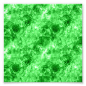 Groene verrukte textuur foto afdruk (Voorkant)