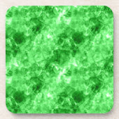 Groene verrukte textuur onderzetter (Voorkant)