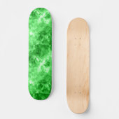 Groene verrukte textuur persoonlijk skateboard (Voorkant)