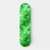 Groene verrukte textuur persoonlijk skateboard (Voorkant)