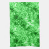 Groene verrukte textuur theedoek (Verticaal)