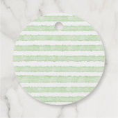 Groene Verse Fris van de Markt Bruidsfeest Bedankjes Labels (Achterkant)