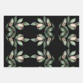 Groene vertakkingen Papieren vellen verpakken (Voorkant 3)