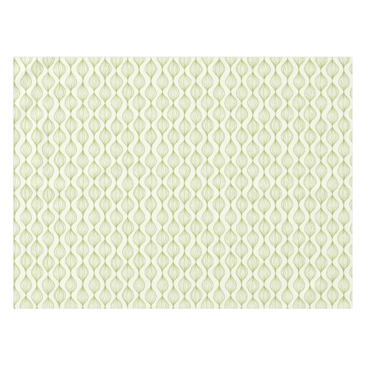 Groene verticale ogeenpatroonachtergrond tafelkleed (Voorkant (Horizontaal))