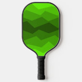 Groene vervaging  pickleball paddle (Voorkant)