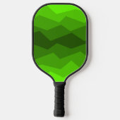 Groene vervaging  pickleball paddle (Achterkant)