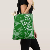 Groene vervorming TS-monogram Tote Bag (Dichtbij)