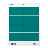 Groene verzendlabel (Full Sheet)