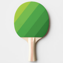 Groene vette strepen van waterlelie tafeltennisbatje