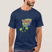 Groene vibes, Wereldmilieudag, red de aarde T-shirt (Voorkant)