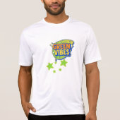 groene vibes, wereldmilieudag, red de aarde t-shirt (Voorkant)
