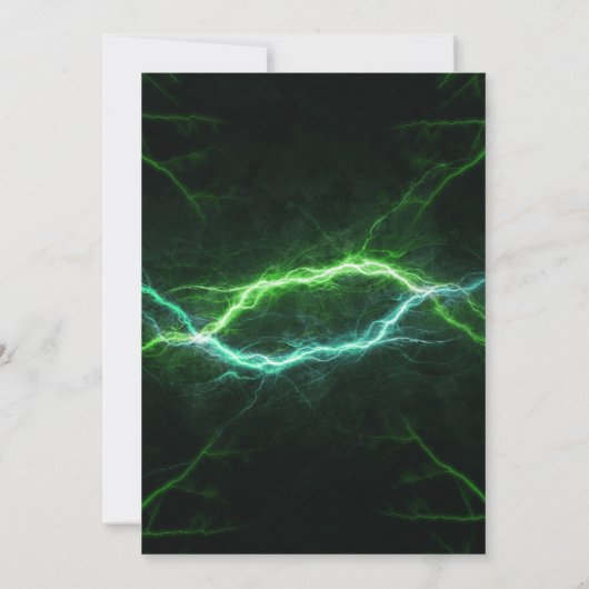 Groene Videogame Verjaardagsfeest Kaart (Achterkant)