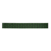 Groene Videospelcontroller Hartpatroon Satijnen Lint (Voorkant)