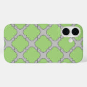 Groene vierbladige bloem Case-Mate iPhone case (Achterkant (horizontaal))