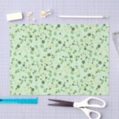 Groene vierbladige klavers St. Patrick's Day Tissuepapier (Craft)