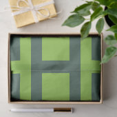 Groene Vierkanten Geometrisch Tissuepapier (Geschenk)