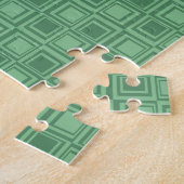  groene vierkantjes Retropatrooncadeautjes Legpuzzel (Zijkant)