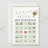 Groene Vind de gast bingobrandsjesspel bruidsfeest Kaart (Voorkant)