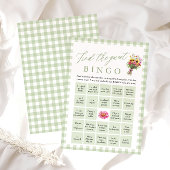 Groene Vind de gast bingobrandsjesspel bruidsfeest Kaart