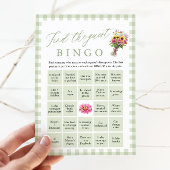 Groene Vind de gast bingobrandsjesspel bruidsfeest Kaart