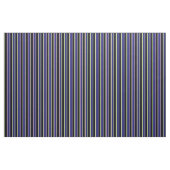 Groene, Violet, Midnight Blue, Black & White Lines Stof (Yard (91,4 cm))