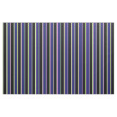 Groene, Violet, Midnight Blue, Black & White Lines Stof (Fat Quarter)