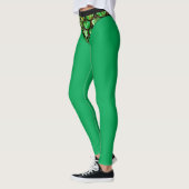 Groene vis schaal bikini leggings (Links)