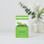 Groene Visitekaartjes (Staand voorkant)