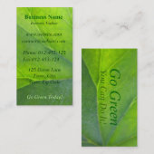 Groene Visitekaartjes (Voorkant / Achterkant)