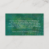 Groene  Visitekaartjes (Achterkant)