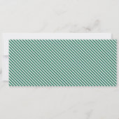 Groene visreis Vaderdag cadeaubon kaart (Achterkant)