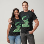 Groene Vissen Geest T-shirt (Unisex)