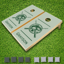 Groene visser Pool en vis gepersonaliseerd