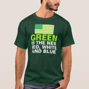 Groene vlag t-shirt