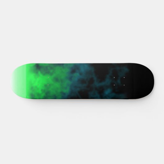 Groene vlam skateboard (Horizontaal)