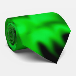 Groene vlam stropdas