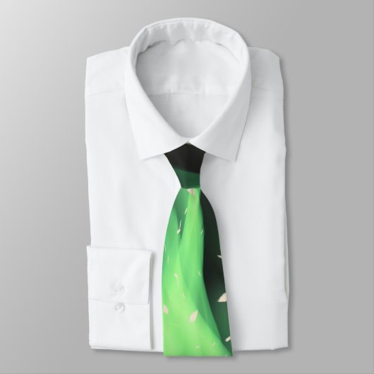 Groene vlam stropdas (Gebonden)