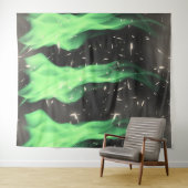 Groene vlam wandkleed (In Situ (horizontaal))