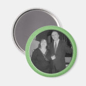 Groene vlek lijst magneet (Voorkant / Achterkant)