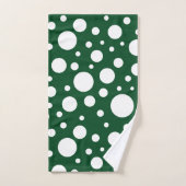 Groene Vlekken Badhanddoek Set Bad Handdoek (Handdoek)