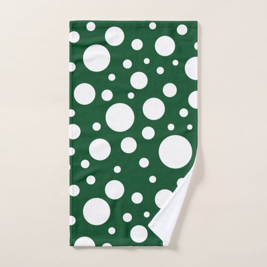 Groene Vlekken Badhanddoek Set Bad Handdoek (Handdoek)